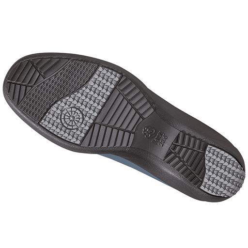 靴底の一部にグリップ性のあるゴムを使用