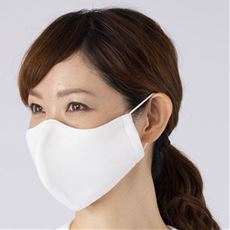 息がラクな立体UV冷感マスク2枚組
