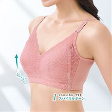 グラマーさんのワイヤーないのに美シルエット®ブラ(ワイヤーなし・フルカップ)