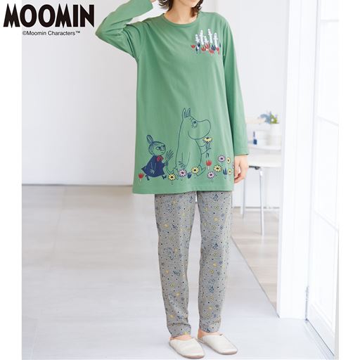 ロングTシャツパジャマ(MOOMIN)