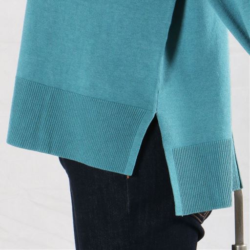 ブルーグリーン スリット