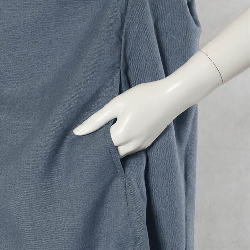 オリーブグレー ポケット
