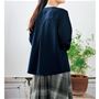 ネイビー バックスタイル