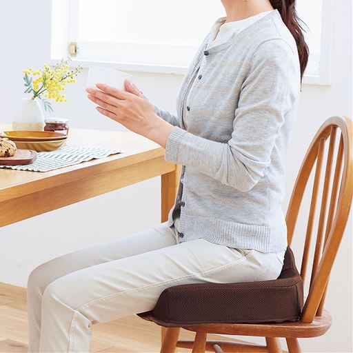 長時間座っても、疲れにくい!