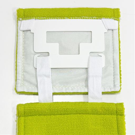 成型部品の形状。 ※このカラーは完売しました。<br>※お洗濯の際は成型部品を取り外してください。