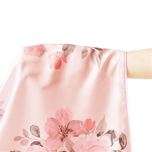 生地の透け感 ※このカラーは完売しました。<br>布団の柄が透けにくく、程よい厚みです。