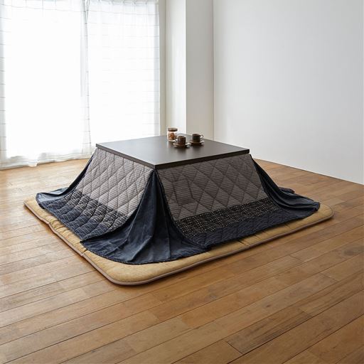 グレー<br>正方形M (横90cm×縦90cm×高さ72.5cm)