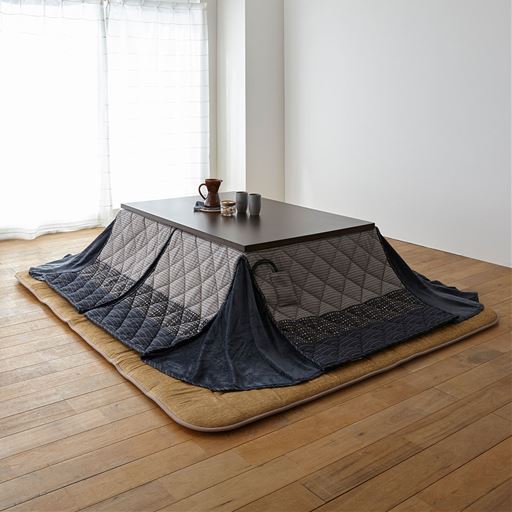 グレー<br>長方形L (横135cm×縦90cm×高さ72.5cm)