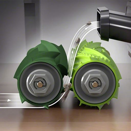 ゴム製のデュアルアクションブラシ