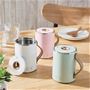 エレコム マグカップ型電気なべCOOK MUG350mL<br>※ミントグリーンは現在販売しておりません