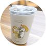 コンビニのドリンクカップがぴったりハマる!