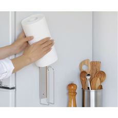 家事問屋 壁付けキッチンペーパーホルダー