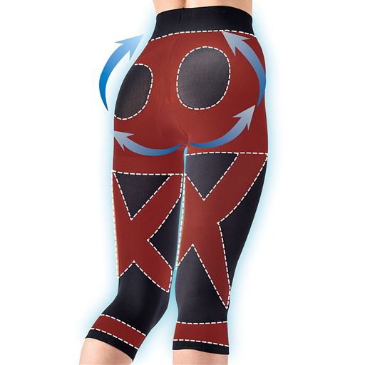 バックスタイル<br>※茶色はテーピング部分。実際は身生地と同じブラックです。