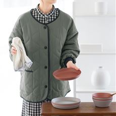 家事の時にも使えるオシャレなおうちはんてん