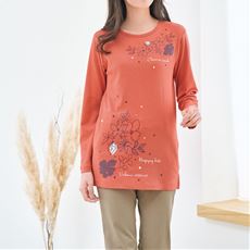 Tシャツ(セミロング丈・綿100%)