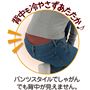 ハイウエスト仕様でしゃがんでも背中が見えにくく、背中も冷やさずあたたか。
