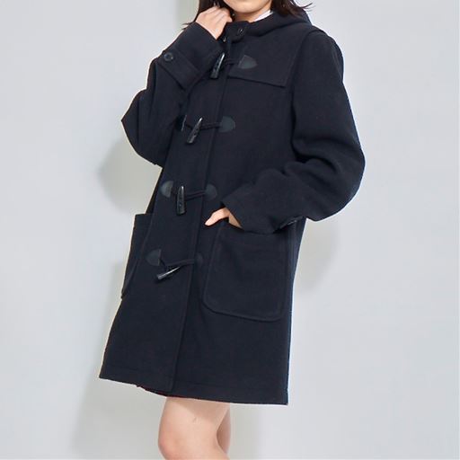 希少 Lサイズ SOUTIENCOL タッタソールチェック ダッフルコート