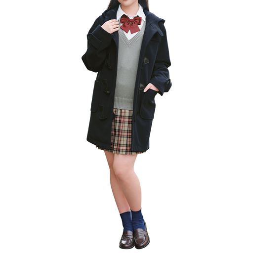お尻まで隠れる丈感で、温かい!