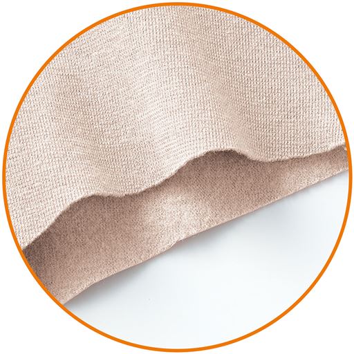 厚手綿混起毛の切りっぱなし