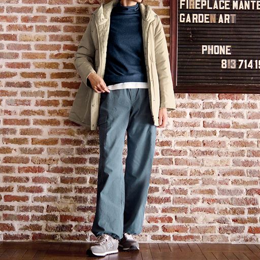 グレイッシュブルー<br>コーディネート例