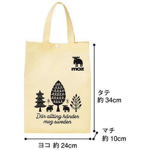 不織布バッグ付き!