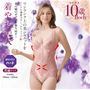 エレガントなデザインと、美しさを叶える補整力。若々しくすっきりとしたボディに。 ペールモーヴ着用例