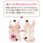 (1)カップ裏上辺からお手持ちのパッドを入れられます。(2)前足口にはストレッチレースを使い、くい込みを軽減。(3)下腹にはクロスの裏当てをつけ、しっかりシェイプ。(4)レース仕様で段差をつくらず、背中すっきり。(5)サイドから続く裏当てでボディラインすっきり、ヒップもアップ。