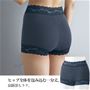 AN■ヒップ全体を包み込む1分丈■<br>鼠径部のラクさも人気です。