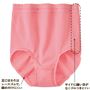 サイドに縫い目がなくゴロつきにくい<br>足口まわりはレースゴムで、締め付けにくい