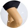 上品な光沢とソフトな引き締め感ですっきりきれいな脚にみせるストッキング。