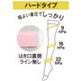 【ハードタイプ着圧値】※気分が悪くなったり、体調がすぐれない場合は、ご使用を中止してください