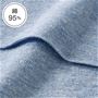 ストレッチ性のある綿95%素材