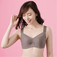 アンダー大きめさんの小さく見せるブラ(ワイヤー入り・フルカップ)