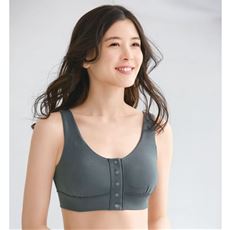 ブレストケアブラ(乳がんを経験された方のブラ)(ノンワイヤー・フルカップ)(フロントボタン)
