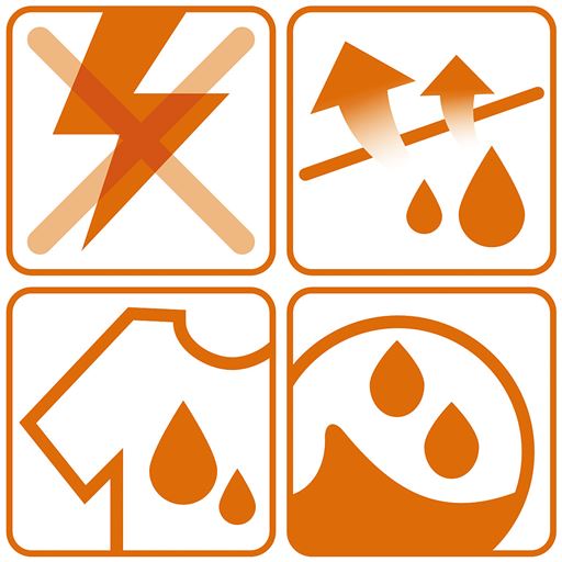 ■静電防止■吸水発熱■吸水速乾■洗濯機OK