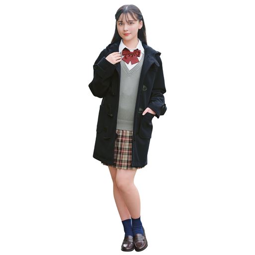 お尻まで隠れる丈感で、温かい!