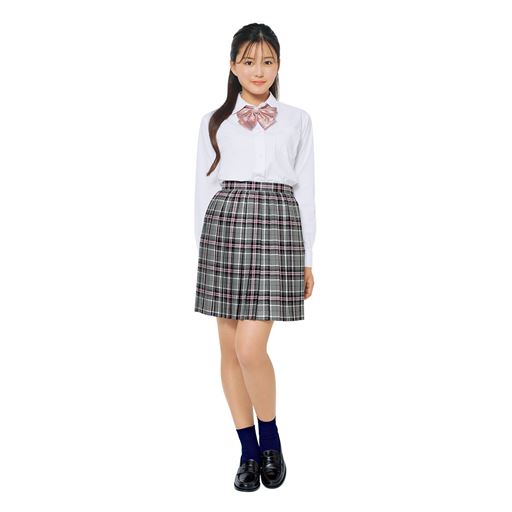 グレー<br>モデル身長:162cm<br>47cm丈着用