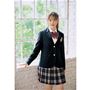 ネイビーブルー<br>A<br>モデル身長:164cm<br>47cm丈着用