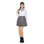 グレー<br>モデル身長:162cm<br>42cm丈着用
