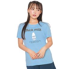 ミルク柄Tシャツ