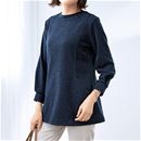 日本製ツイード調チュニック