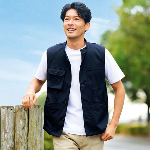 ネイビー コーディネート例