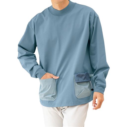 ブルーグレー<br>モデル着用イメージ