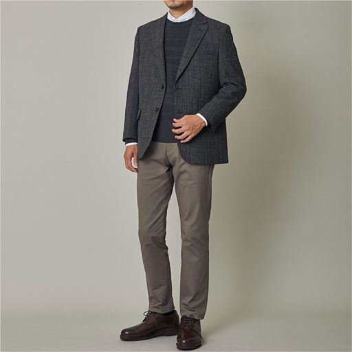 カーキ<br>モデル身長:184cm ウエスト82サイズ着用