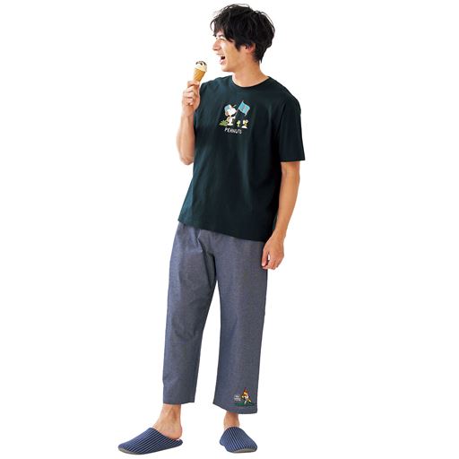 ネイビーブルー コーディネート例