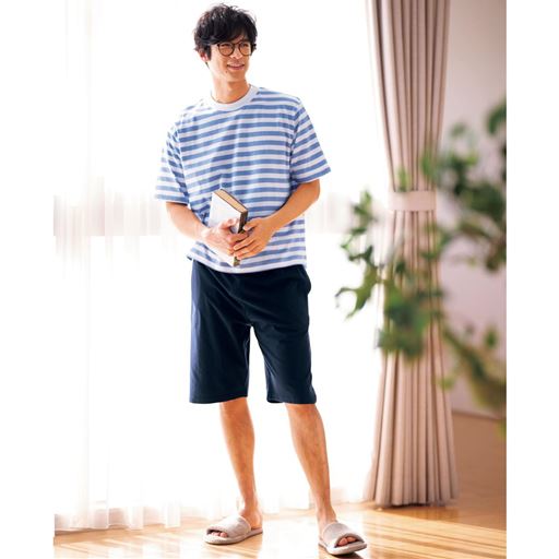 ブルー系 コーディネート例