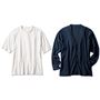 ネイビーブルー<br>(2点セット)(カーディガン×Tシャツ)
