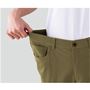 カーキ<br>パンツのサイドもしっかりストレッチします。