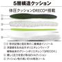 5層構造クッション