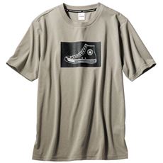 ドライプリント半袖Tシャツ(コンバース)(吸汗・速乾機能付き)